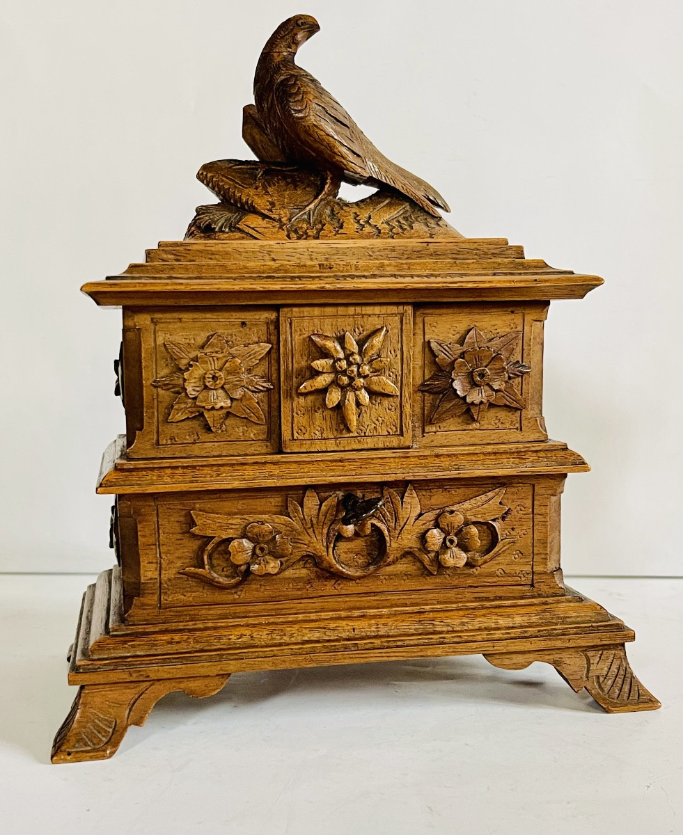 Boîte à bijoux forêt noire 